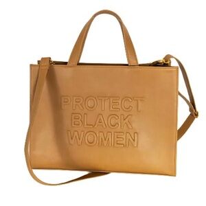 Protect Black Women High quality, premium grade , vegan, leather, Tote